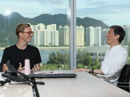 Erik Bang, Innovation Lead at H&M Foundation and Edwin Keh, CEO of HKRITA (c) 2017 H&M Erik Bang, Innovation Lead at H&M Foundation and Edwin Keh, CEO of HKRITA (c) 2017 H&M