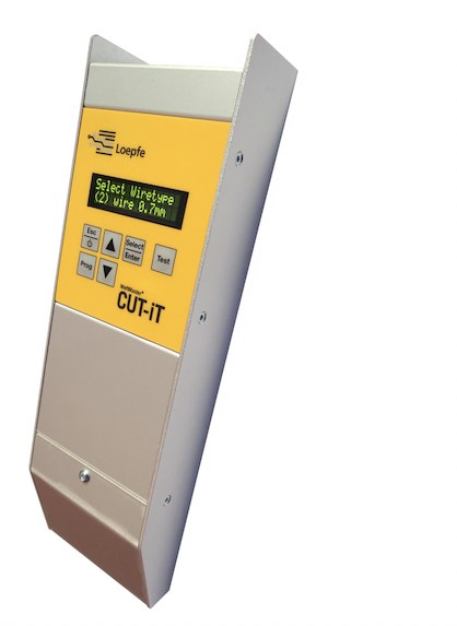 Control unit of the the WeftMaster CUT-iT (c) 2018 Loepfe Control unit of the the WeftMaster CUT-iT (c) 2018 Loepfe