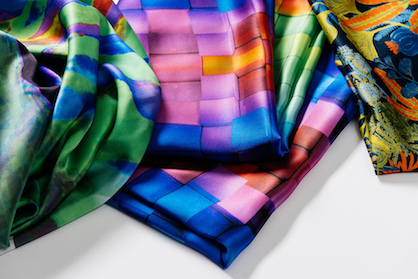 Pic: Textile samples (c) 2017 Mimaki Pic: Textile samples (c) 2017 Mimaki