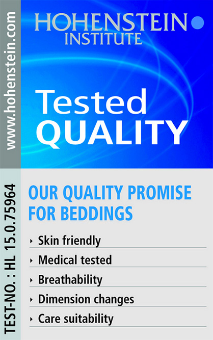 Pic: Hohenstein Quality Label Pic: Hohenstein Quality Label