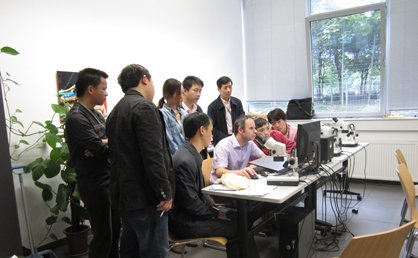 : The RSJ course with Stefan Gross in the KARL MAYER Academy in Changzhou. (c) 2011 Karl Mayer