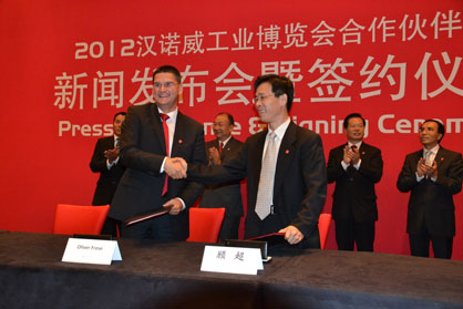 China will be the official Partner Country [i:Image: (c) 2012 Messe Hannover]