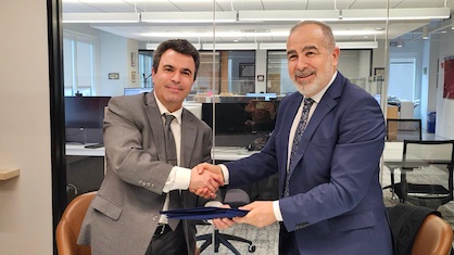 Mr. Avedis Seferian (left) and Mr. Selcuk Mehmet Kaya are looking forward to great results © 2024 IHKIB Mr. Avedis Seferian (left) and Mr. Selcuk Mehmet Kaya are looking forward to great results © 2024 IHKIB
