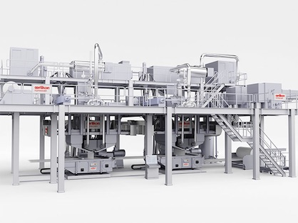 Oerlikon Nonwoven meltblown technology is recognized in the market as the technically most efficient method for producing high-efficiency filter media from synthetic fibers (c) 2020 Oerlikon Oerlikon Nonwoven meltblown technology is recognized in the market as the technically most efficient method for producing high-efficiency filter media from synthetic fibers (c) 2020 Oerlikon