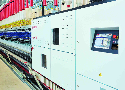 ZinserImpact 72 compact spinning machine (c) 2017 Saurer ZinserImpact 72 compact spinning machine (c) 2017 Saurer