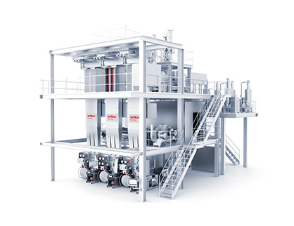 The BCF S8 system offers high productivity and expands the product portfolio to a level that can hold its own in a constantly changing market. The BCF S8 system offers high productivity and expands the product portfolio to a level that can hold its own in a constantly changing market.