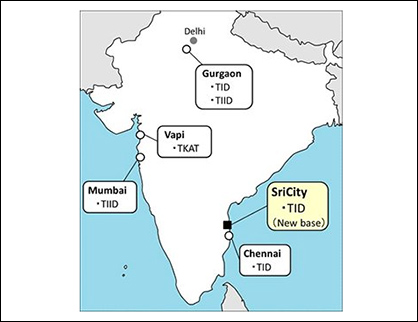 Toray Group bases in India Toray Group bases in India