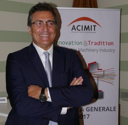 The new ACIMIT President Alessandro Zucchi (c) 2017 ACIMIT<br />
The new ACIMIT President Alessandro Zucchi (c) 2017 ACIMIT<br />