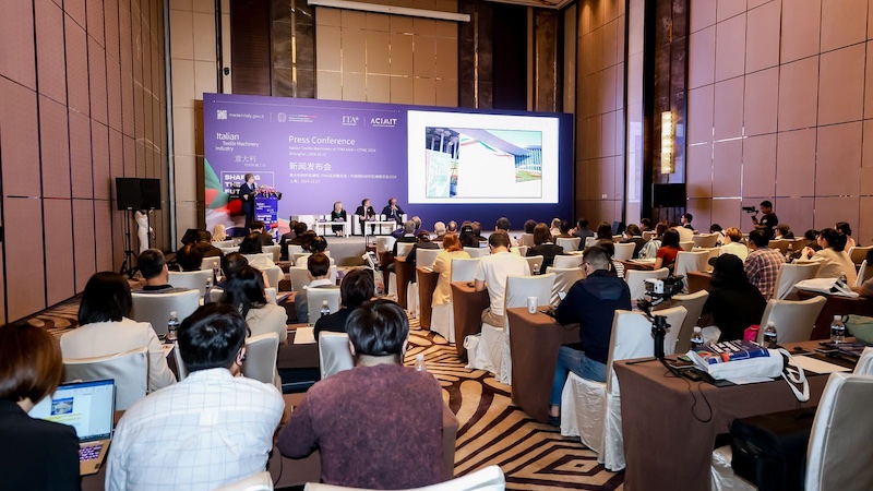 ACIMIT & ITA press conference at ITMA ASIA + CITME 2024 © 2024 ACIMIT ACIMIT & ITA press conference at ITMA ASIA + CITME 2024 © 2024 ACIMIT