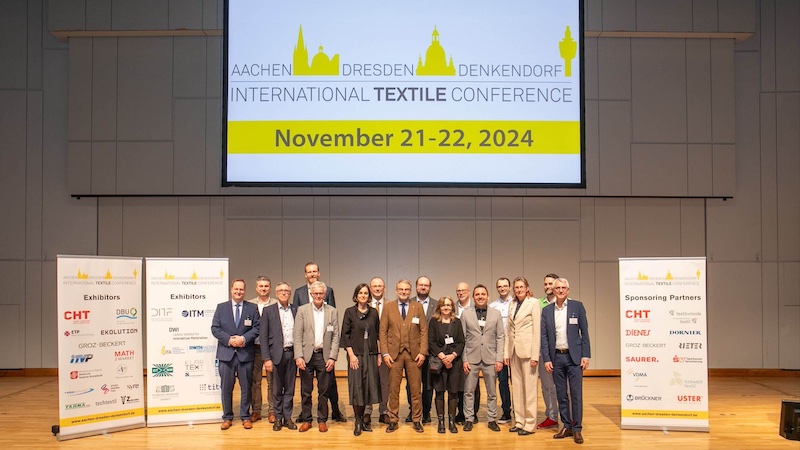 The organizers of the Aachen-Dresden-Denkendorf International Textile Conference. Photo: DITF: DITF The organizers of the Aachen-Dresden-Denkendorf International Textile Conference. Photo: DITF: DITF