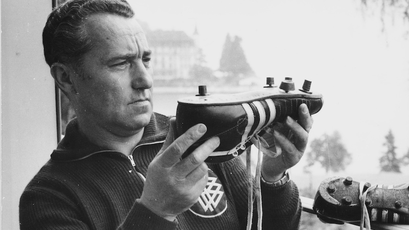 Adi Dassler 1954 © 2024 adidas Adi Dassler 1954 © 2024 adidas