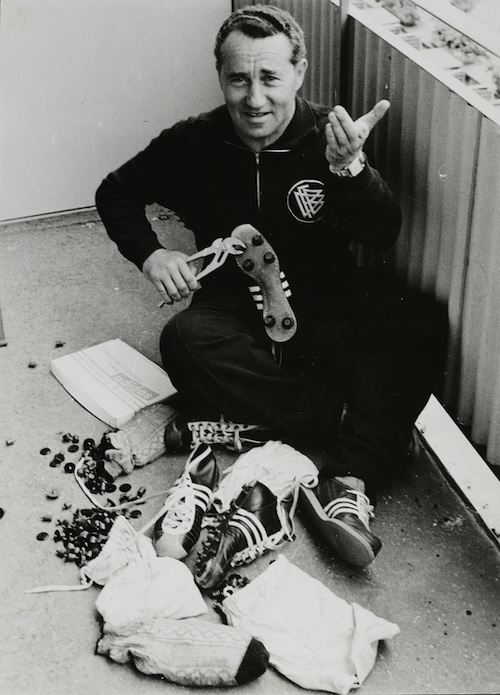 Adi Dassler 1954 © 2024 adidas Adi Dassler 1954 © 2024 adidas