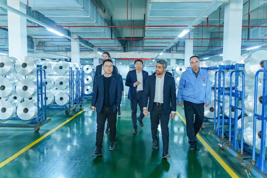 Factory visit at Shenghong © 2025 Ambercycle Factory visit at Shenghong © 2025 Ambercycle