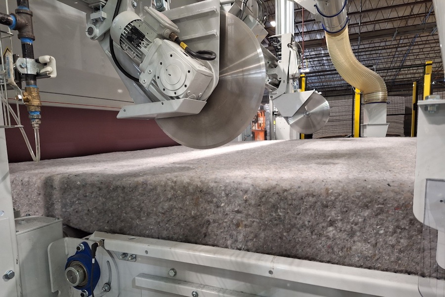 ANDRITZ neXline airlay equipment in operation at Carolina Nonwovens © 2025 ANDRITZ ANDRITZ neXline airlay equipment in operation at Carolina Nonwovens © 2025 ANDRITZ