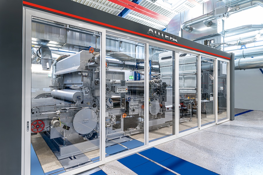 AUTEFA Solutions Aerodynamic Web Forming Machine Airlay V21R K12 © 2025 Autefa AUTEFA Solutions Aerodynamic Web Forming Machine Airlay V21R K12 © 2025 Autefa