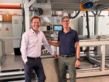 ELMATEX’S Soren Klein (L.) and BALDWIN’S Simone Morellini will share the benefits of TEXCOAT™ G4 at the ELMATEX’S Techtextil booth © 2024 Baldwin ELMATEX’S Soren Klein (L.) and BALDWIN’S Simone Morellini will share the benefits of TEXCOAT™ G4 at the ELMATEX’S Techtextil booth © 2024 Baldwin