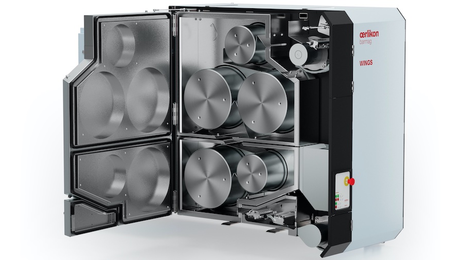 The special configuration of the stretching area allows the processing of a wide range of specialty products with a WINGS concept © 2025 Barmag The special configuration of the stretching area allows the processing of a wide range of specialty products with a WINGS concept © 2025 Barmag