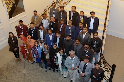 Group photo of workshop participants In Lahore, Pakistan, 2024 © Photo credit: Better Cotton Pakistan. Location: Lahore, Pakistan, 2024. Group photo of workshop participants In Lahore, Pakistan, 2024 © Photo credit: Better Cotton Pakistan. Location: Lahore, Pakistan, 2024.