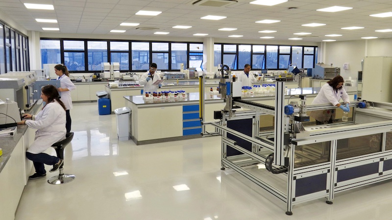 Laboratory in the new factory building © 2024 ERCA Laboratory in the new factory building © 2024 ERCA