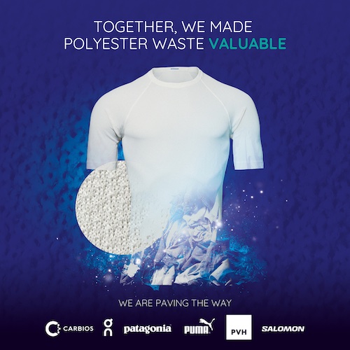 This 100% fiber-to-fiber t-shirt paves the way for true circularity in textiles © 2024 CARBIOS This 100% fiber-to-fiber t-shirt paves the way for true circularity in textiles © 2024 CARBIOS