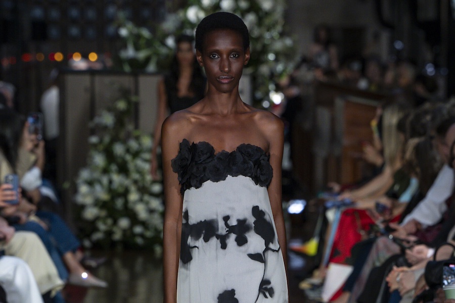 A dress from Patrick's collection for spring / summer 26 © 2025 Patrick McDowell A dress from Patrick's collection for spring / summer 26 © 2025 Patrick McDowell