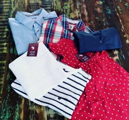 Apparel made from CmiA cotton (c) 2017 Cotton made in Africa Apparel made from CmiA cotton (c) 2017 Cotton made in Africa