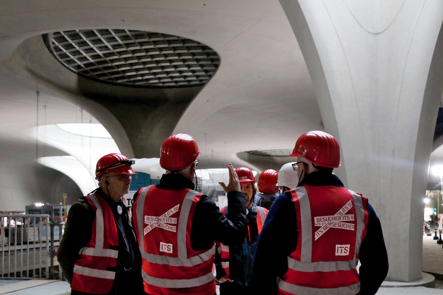 The event started on the first day with a guided tour of the construction site of the Stuttgart 21 rail project. © 2025 Photo: DITF The event started on the first day with a guided tour of the construction site of the Stuttgart 21 rail project. © 2025 Photo: DITF