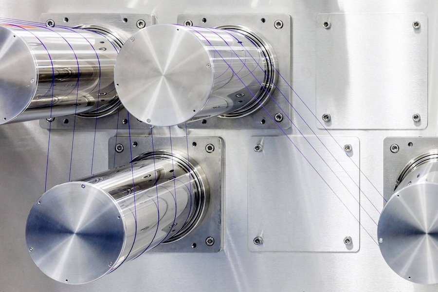 Extrusion and stretching of absorbable monofilaments. © 2026 Photo: ITVP