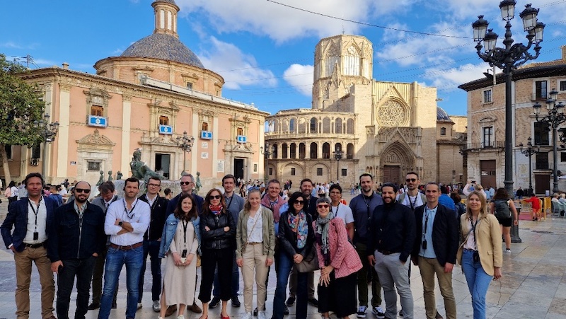 The project partners in Valencia. Photo: © 2024 REWIND / DITF The project partners in Valencia. Photo: © 2024 REWIND / DITF
