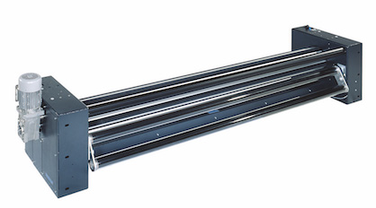 Optimized guiding characteristics: the ELSMART SW 95 segmented roller guider with FE 45 wide band sensor (c) 2019 E+L Optimized guiding characteristics: the ELSMART SW 95 segmented roller guider with FE 45 wide band sensor (c) 2019 E+L