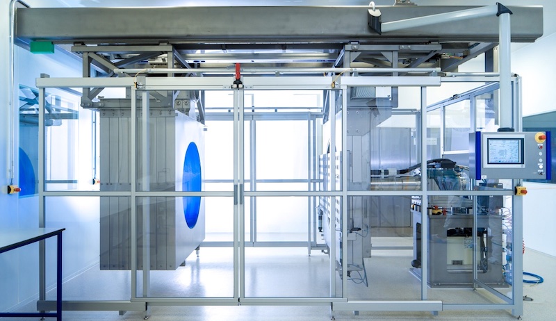 The patented technology is installed in an ISO 8 cleanroom © 2024 Freudenberg Performance Materials The patented technology is installed in an ISO 8 cleanroom © 2024 Freudenberg Performance Materials