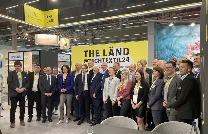 Concentrated textile expertise at the BW-i stand © 2024 Gebr. Otto Concentrated textile expertise at the BW-i stand © 2024 Gebr. Otto