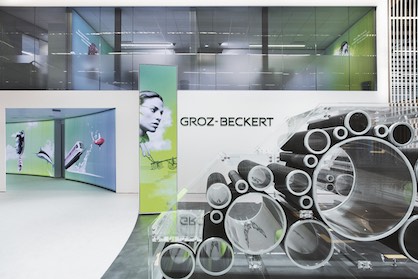 Groz-Beckert carding division at ITMA (c) 2019 Groz-Beckert Groz-Beckert carding division at ITMA (c) 2019 Groz-Beckert