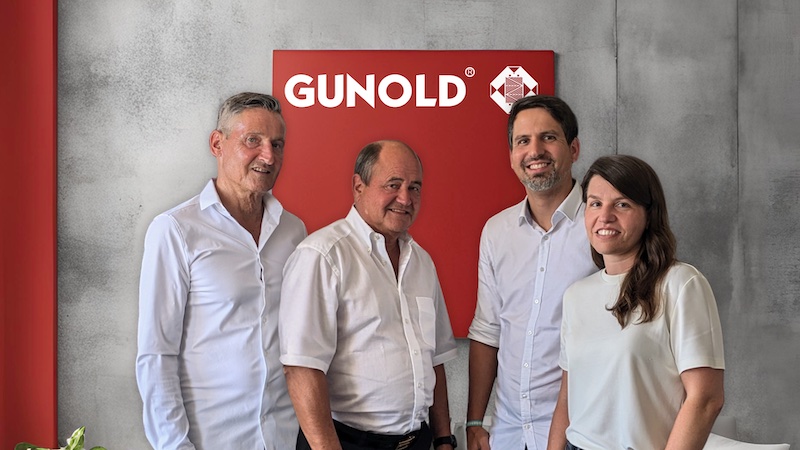 From left to right: Aileen Gunold, Kevin Gunold, Christoph Gunold, Stephan Gunold © 2024 Gunold GmbH From left to right: Aileen Gunold, Kevin Gunold, Christoph Gunold, Stephan Gunold © 2024 Gunold GmbH