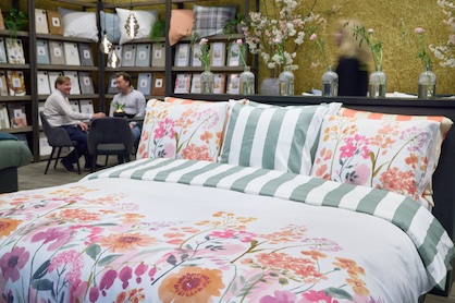 Bed linen at Heimtextil 2024 © Jean-Luc Valentin / Messe Frankfurt Bed linen at Heimtextil 2024 © Jean-Luc Valentin / Messe Frankfurt