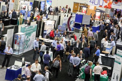 Crowded show floor (c) 2017 INDA Crowded show floor (c) 2017 INDA