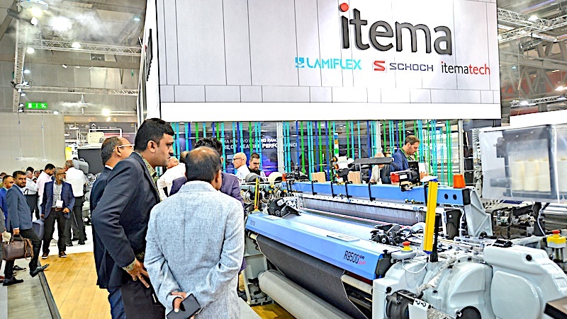 itema at ITMA 2023 © 2024 TexData International itema at ITMA 2023 © 2024 TexData International