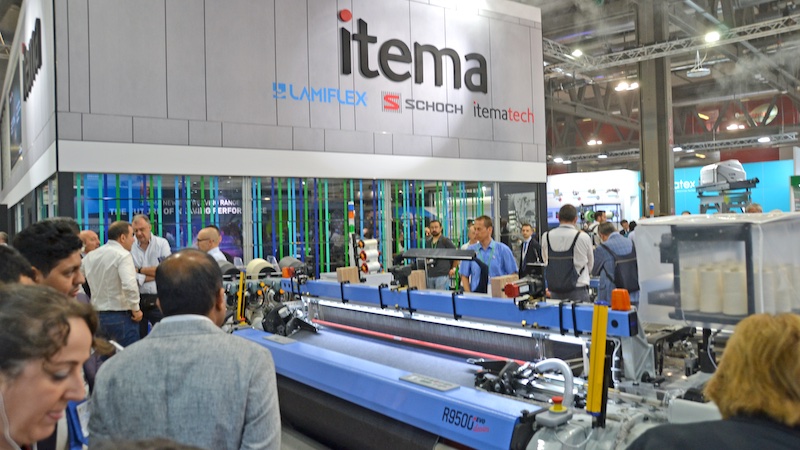 itema booth at ITMA 2023 © 2024 TexData International itema booth at ITMA 2023 © 2024 TexData International
