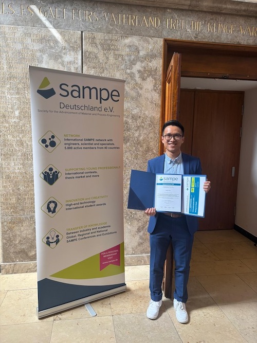 SAMPE award winner © ITM/TUD SAMPE award winner © ITM/TUD