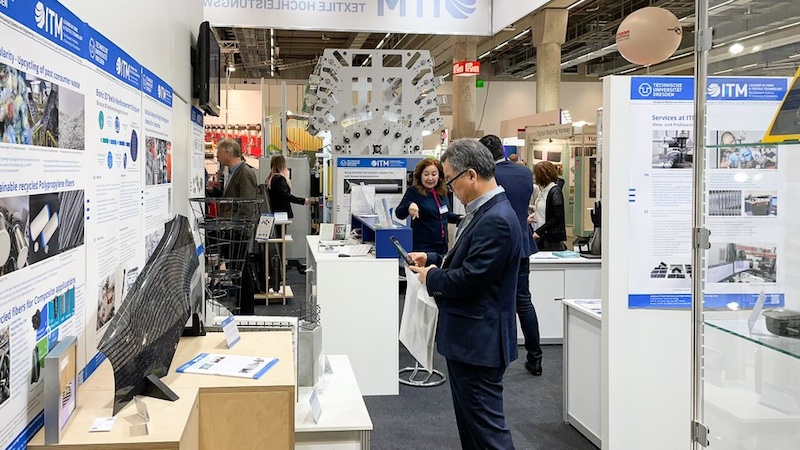 ITM booth at Techtextil 2024 © 2024 ITM