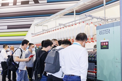 Rieter booth (c) 2020 ITMA Asia + CITME 2020 / ITMA Services   / Beijing Textile Machinery International Exhibition Company