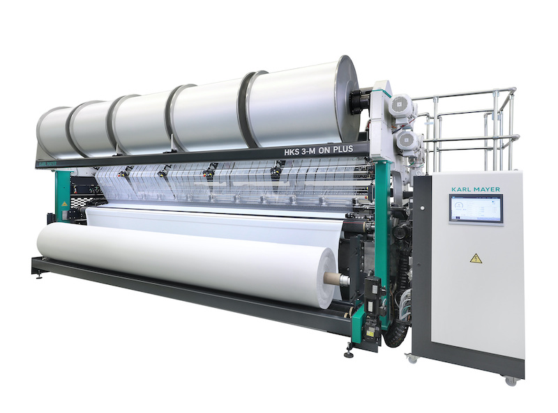 Warp Knitting HKS 3-M ON Plus © 2024 KARL MAYER