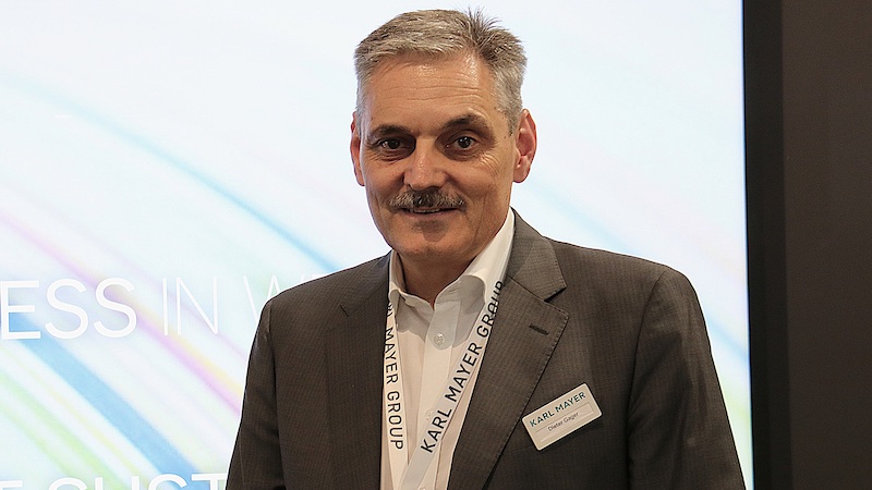 Dieter Gager, Sales Manager of the KARL MAYER Warp Preparation business unit © 2025 KARL MAYER Dieter Gager, Sales Manager of the KARL MAYER Warp Preparation business unit © 2025 KARL MAYER