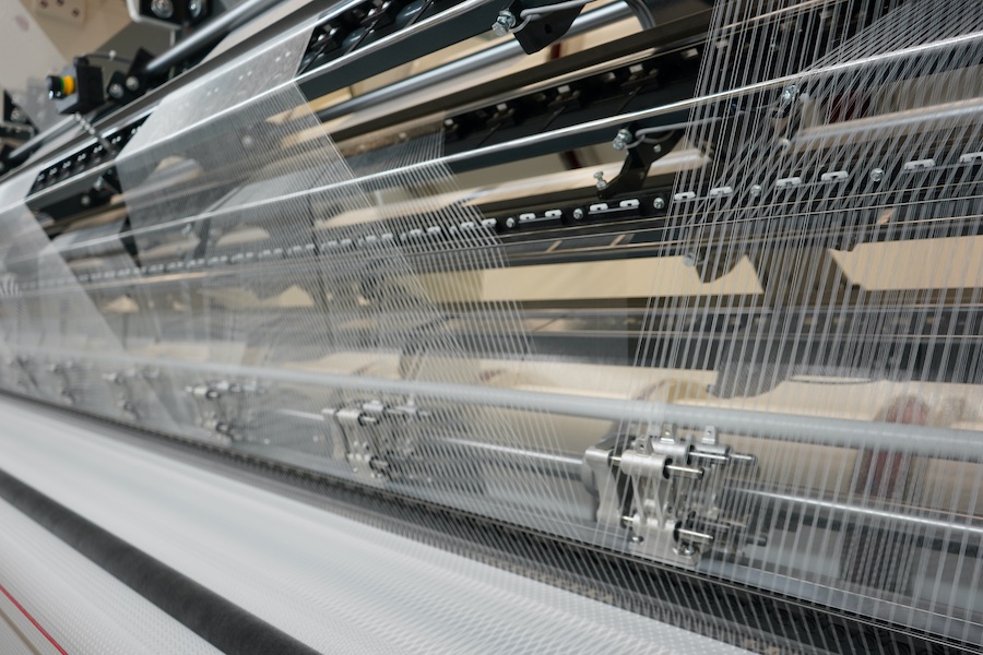 The new 4-bar tricot machine © 2025 KARL MAYER The new 4-bar tricot machine © 2025 KARL MAYER