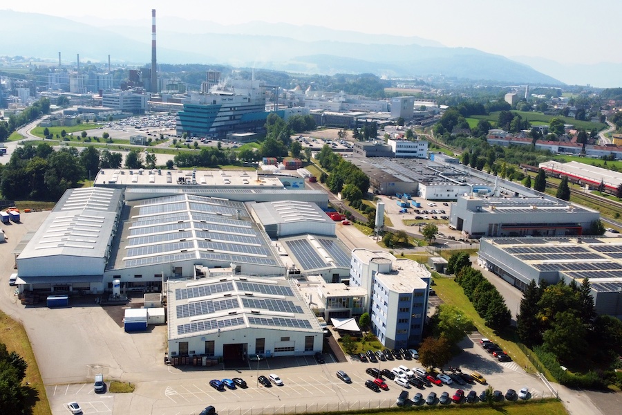 PV-plant at Lenzing site © 2025 Lenzing PV-plant at Lenzing site © 2025 Lenzing