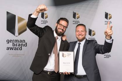 Sebastian and Marcus Mayer at the German Brand Award 2017 Sebastian and Marcus Mayer at the German Brand Award 2017