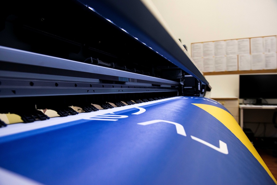 The investment in four Mimaki TS330-1600 units has enabled Elle-Erre to increase the production speed by 30 percent and reduce material costs by 20 percent, thanks to lower ink waste and improved resource efficiency © 2025 Mimaki The investment in four Mimaki TS330-1600 units has enabled Elle-Erre to increase the production speed by 30 percent and reduce material costs by 20 percent, thanks to lower ink waste and improved resource efficiency © 2025 Mimaki