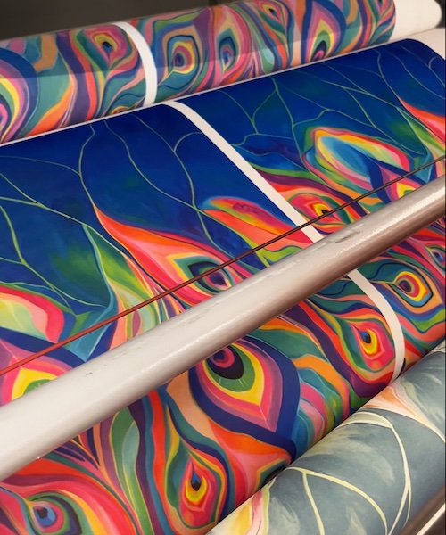 The print for the beautiful dress © 2024 Mimaki The print for the beautiful dress © 2024 Mimaki