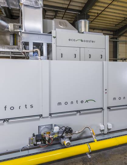 Monforts Eco Booster on Montex 8000 (c) 2017 Monforts Monforts Eco Booster on Montex 8000 (c) 2017 Monforts