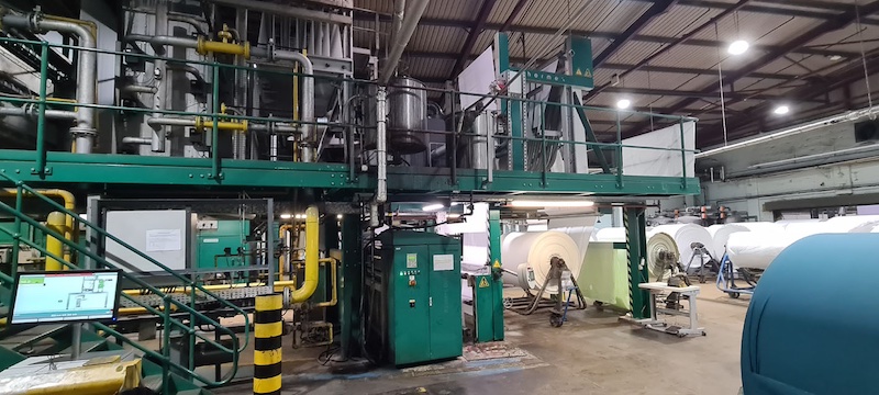 The Thermex range at Pincroft’s Adlington dyehouse © 2024 Monforts The Thermex range at Pincroft’s Adlington dyehouse © 2024 Monforts